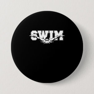 Schwimmen Schwimmer Wettbewerbsfähiges Schwimmen S Button