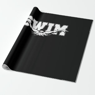 Schwimmen Schwimmer Wettbewerbsfähiges Schwimmen S Geschenkpapier