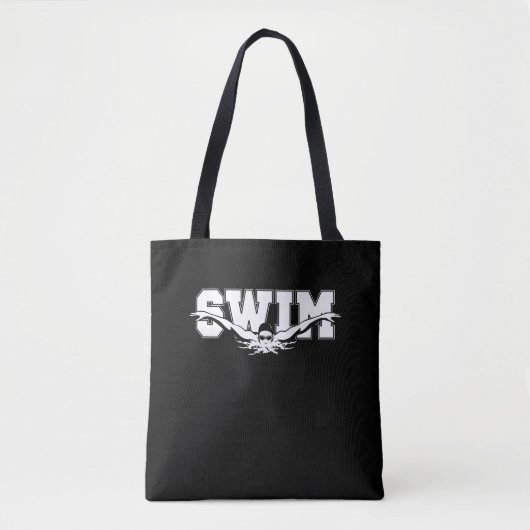 Schwimmen Schwimmer Wettbewerbsfähiges Schwimmen S Tasche (Vorderseite)