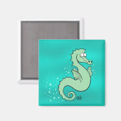 SCHWIMMEN! Seepfermagnet Magnet (Vorderseite/Rückseite)