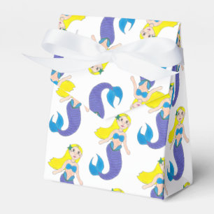 Schwimmen Sie die Geburtstagsparty der Meerjungfra Geschenkschachtel
