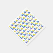 Schwimmen Sie die Geburtstagsparty der Meerjungfra Serviette (Ecke)