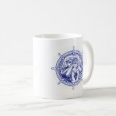 Schwimmen Sie mein Boot Kaffeetasse (VorderseiteRechts)