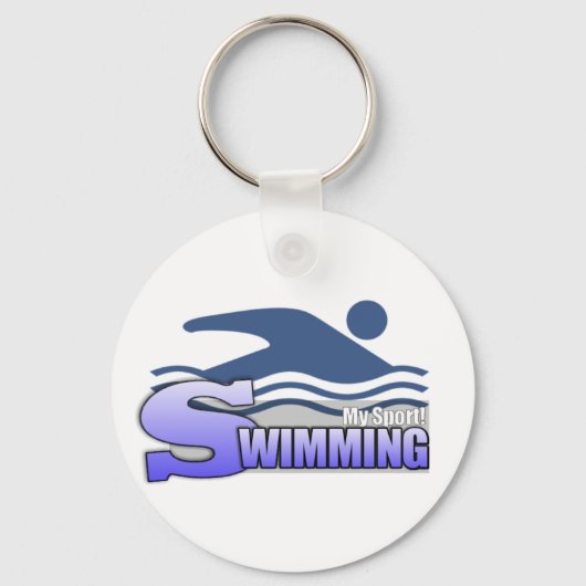 SCHWIMMEN SIE MySport! Schlüsselanhänger (Vorderseite)