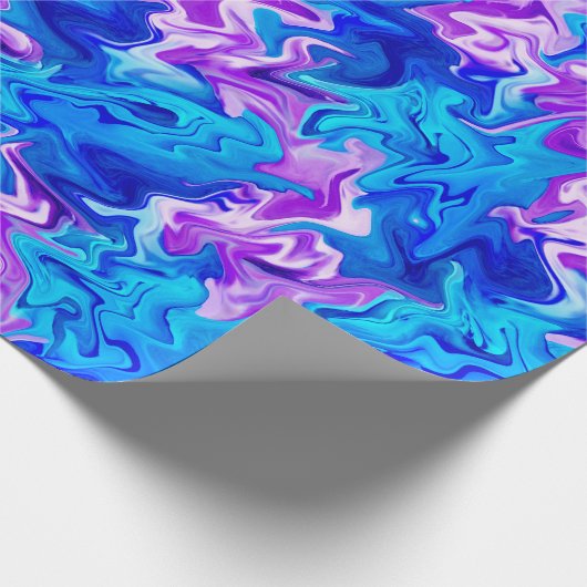 Schwimmen Spaß .... Geschenkpapier (Ecke)