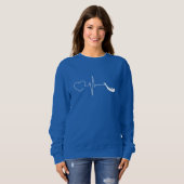Schwimmen Sweatshirt (Vorne ganz)