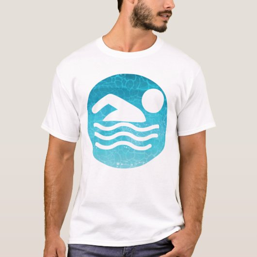 schwimmen T-Shirt (Vorderseite)