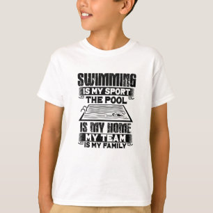 Schwimmen T-Shirt