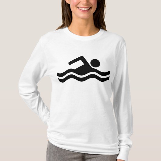 Schwimmen T-Shirt (Vorderseite)