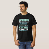 Schwimmen T-Shirt (Vorne ganz)
