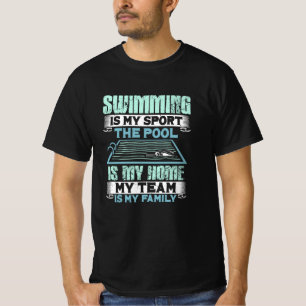 Schwimmen T-Shirt