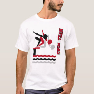Schwimmen / Tauchen 🏊 ♀️ Team - Rot T-Shirt