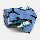 Schwimmen-Thunfische Krawatte (Gerollt)