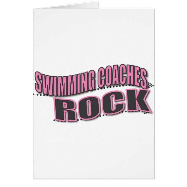 Schwimmen-Trainer-Geschenke (Vorne)