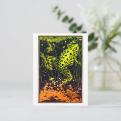 Schwimmen von Julie de Graag Vintage Kunst Postkarte (Stehend Vorderseite)