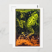 Schwimmen von Julie de Graag Vintage Kunst Postkarte (Vorne/Hinten)