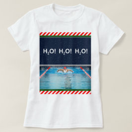Schwimmen Weihnachten T-Shirt