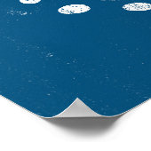 Schwimmen, wie du es Gemein hast, Poster Wall Art (Ecke)