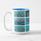 Schwimmen Zweifarbige Tasse (Links)