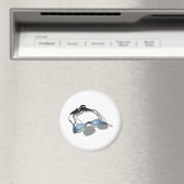 SchwimmenBrille091210 Magnet (In Situ (Geschirrspüler))