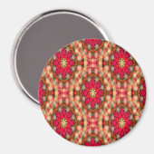 Schwimmende Blume.... Magnet (Vorderseite/Rückseite)