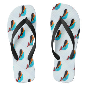 schwimmende brünette Meerjungfrauen Badesandalen