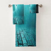 Schwimmende Darstellung Badhandtuch Set (Insitu)