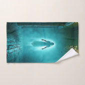 Schwimmende Darstellung Badhandtuch Set (Handtuch)