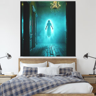 Schwimmende Darstellung Leinwanddruck