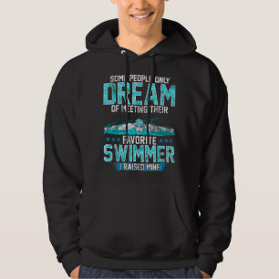 Schwimmende Eltern Schwimmer Mama Papa Mein Liebli Hoodie