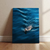 Schwimmende Ente Poster