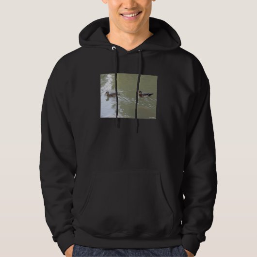 Schwimmende Enten Hoodie (Vorderseite)