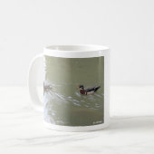 Schwimmende Enten Kaffeetasse (Vorderseite Links)