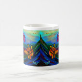 schwimmende Esel Kaffeetasse (Mittel)