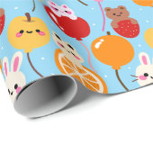 Schwimmende Früchte (BITTE UNTEN LESEN) Geschenkpapier (Rolleneckpunkt)