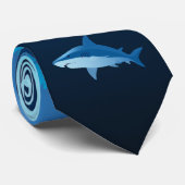 Schwimmende Haifische Krawatte (Gerollt)