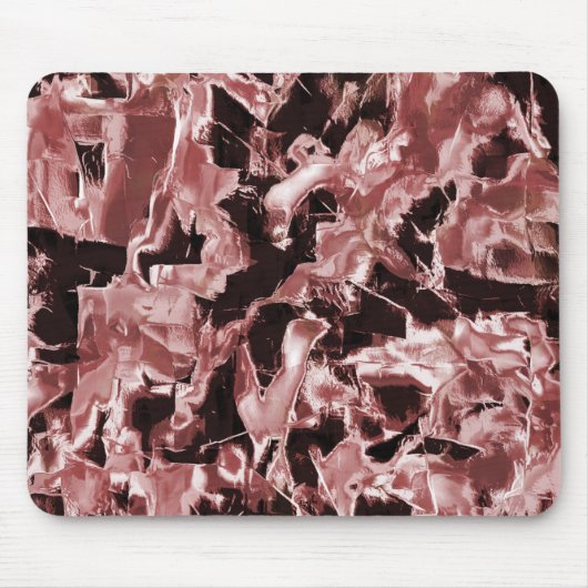 Schwimmende Kupfer- oder Felsschaufeln über dunkel Mousepad (Vorne)