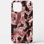 Schwimmende Kupfer- oder Gesteinsklingen auf dunkl Case-Mate iPhone Hülle (Rückseite)