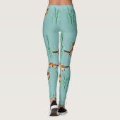 Schwimmende Otter Leggings (Rückseite)