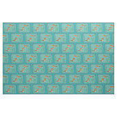 Schwimmende Otter Stoff (Fat Quarter (45,7 x 55,9 cm))