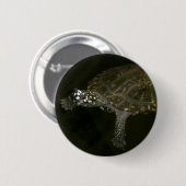 Schwimmende Schildkröte Button (Vorne & Hinten)