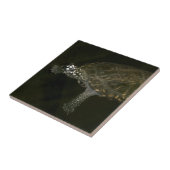Schwimmende Schildkröte Fliese (Seite)
