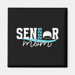 Schwimmende Senior-Mutter 2026 Schwimmen Schwimmer Magnet