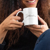 Schwimmende Signatur Kaffeetasse