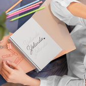 Schwimmende Signatur Notizblock