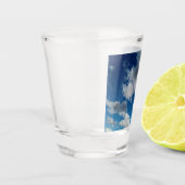 Schwimmende Wolken Schnapsglas (Links)