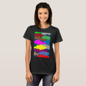 schwimmender Fisch T-Shirt (Vorne ganz)