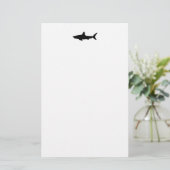 Schwimmender Hai Briefpapier (Stehend Vorderseite)