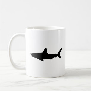 Schwimmender Hai Kaffeetasse