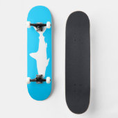 Schwimmender Hai Skateboard (Vorderseite)